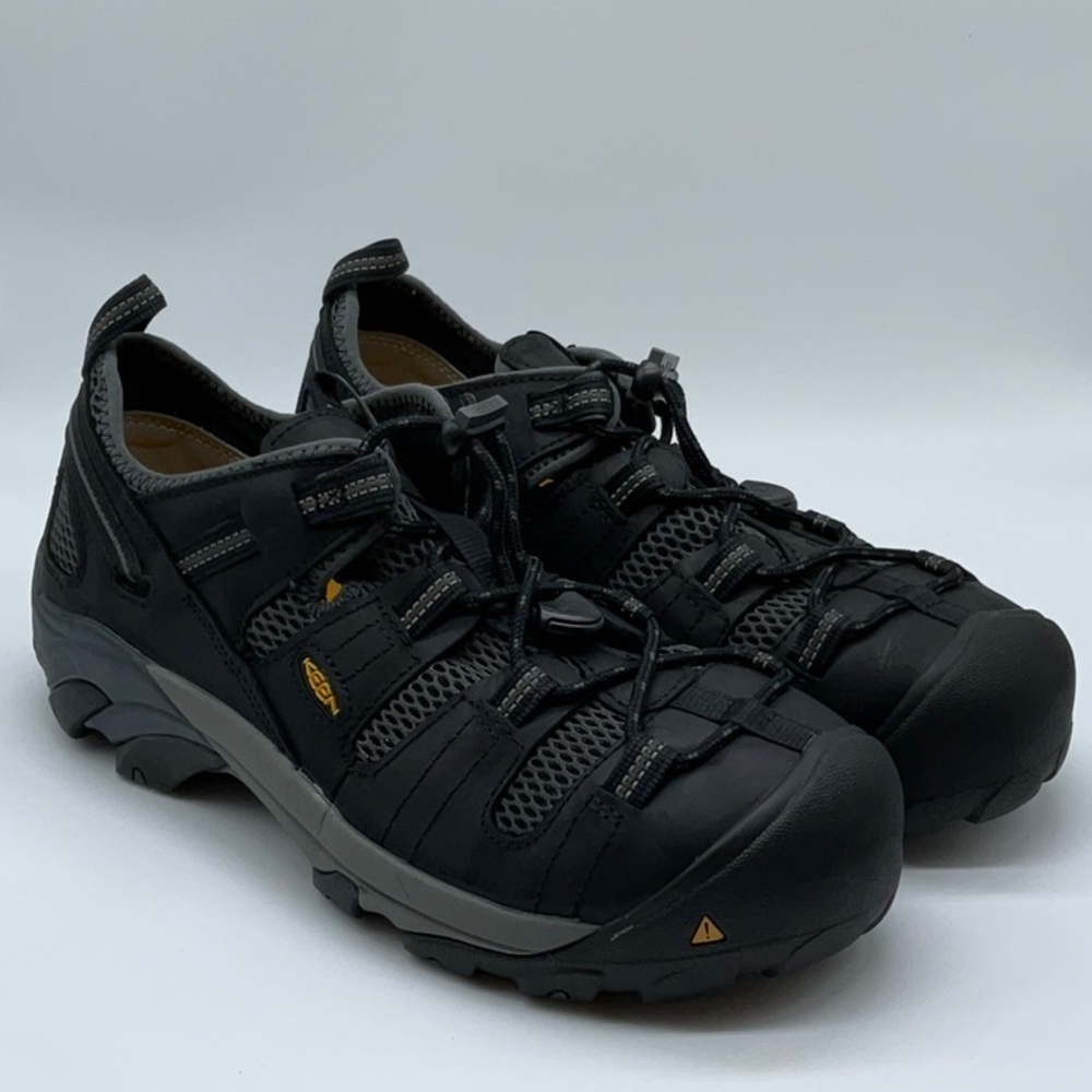 NWOT KEEN UTILITY Men's Atlanta Cool (Steel Toe) black